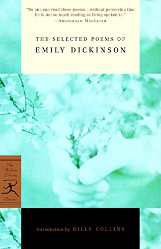 The Selected Poems of Emily Dickinson book cover