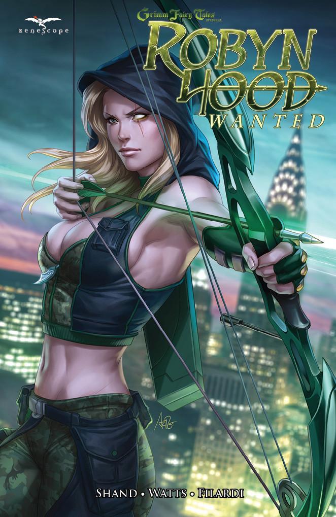 Grimm Fairy Tales Presents: Robyn Hood book cover 1