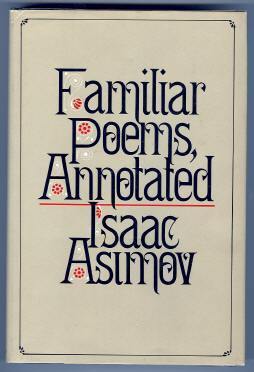Familiar Poems, Annotated book cover
