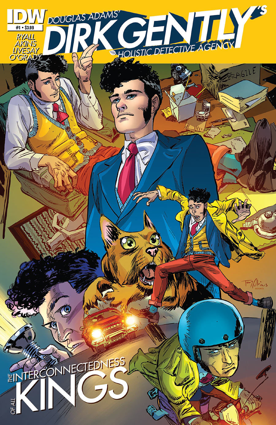 Dirk Gently's Holistic Detective Agency: The Interconnectedness of All Kings book cover 1
