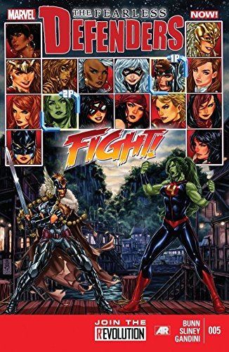 The Fearless Defenders (Single Issues) book cover 2
