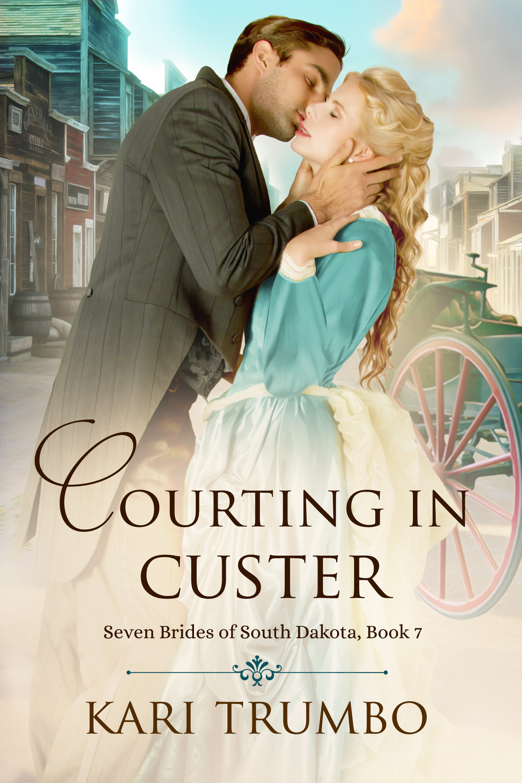 Courting in Custer book cover