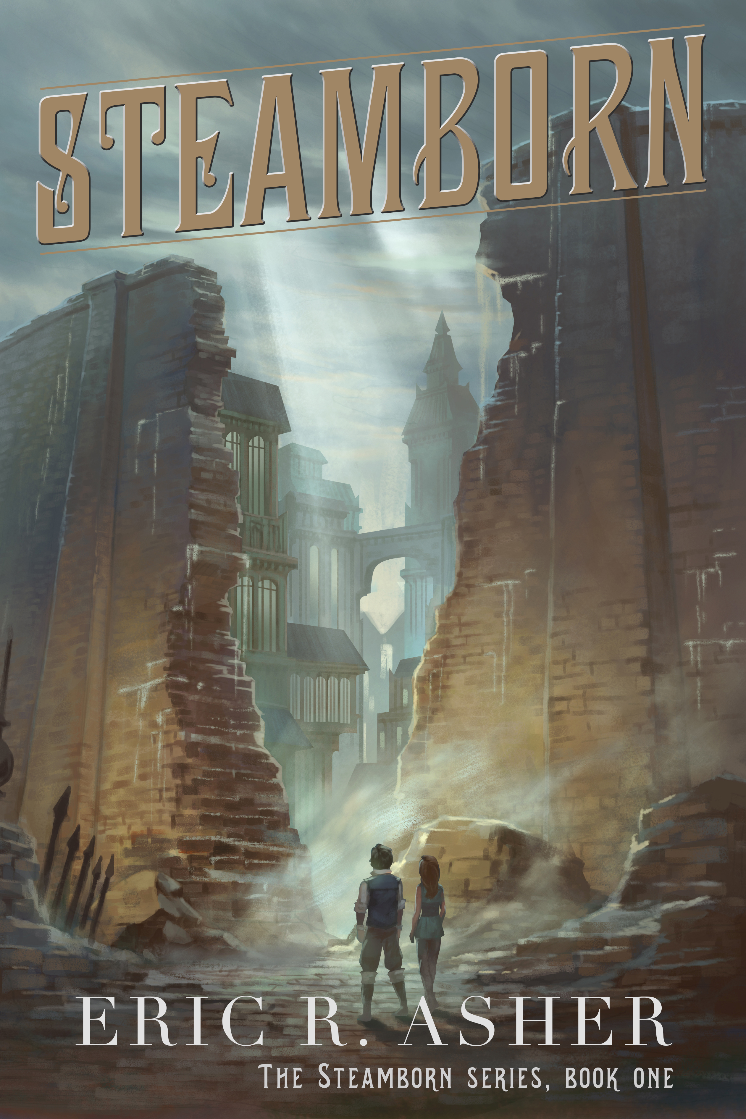 Steamborn book cover 1