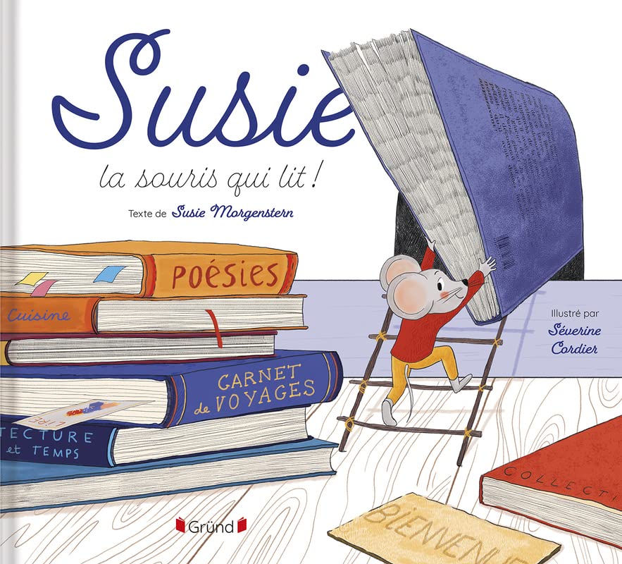 Susie, la souris qui lit book cover