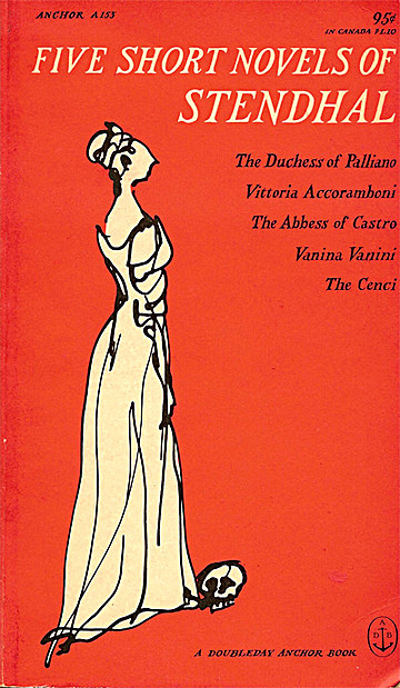 Five Short Novels of Stendhal book cover