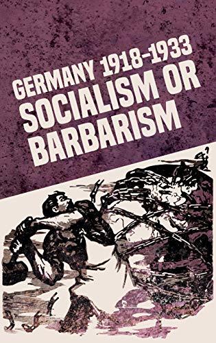 Germany 1918-1933 book cover