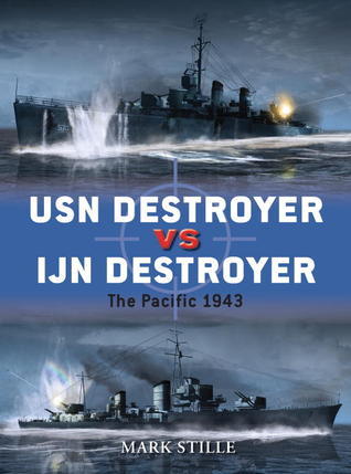 USN Destroyer vs IJN Destroyer book cover
