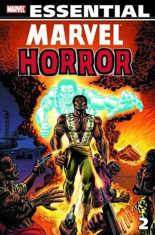 Essential Marvel Horror book cover 2