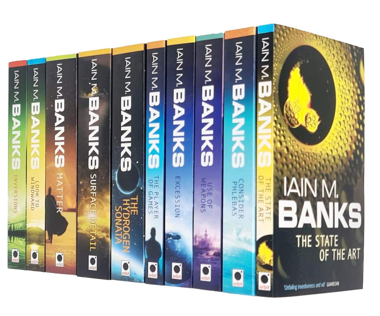 Iain M Banks Culture Series 10 Books Collection Set book cover