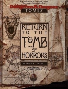 Return to the Tomb of Horrors book cover