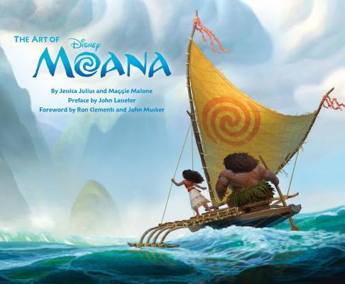 The Art of Moana book cover