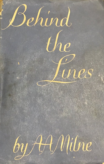 Behind the Lines book cover
