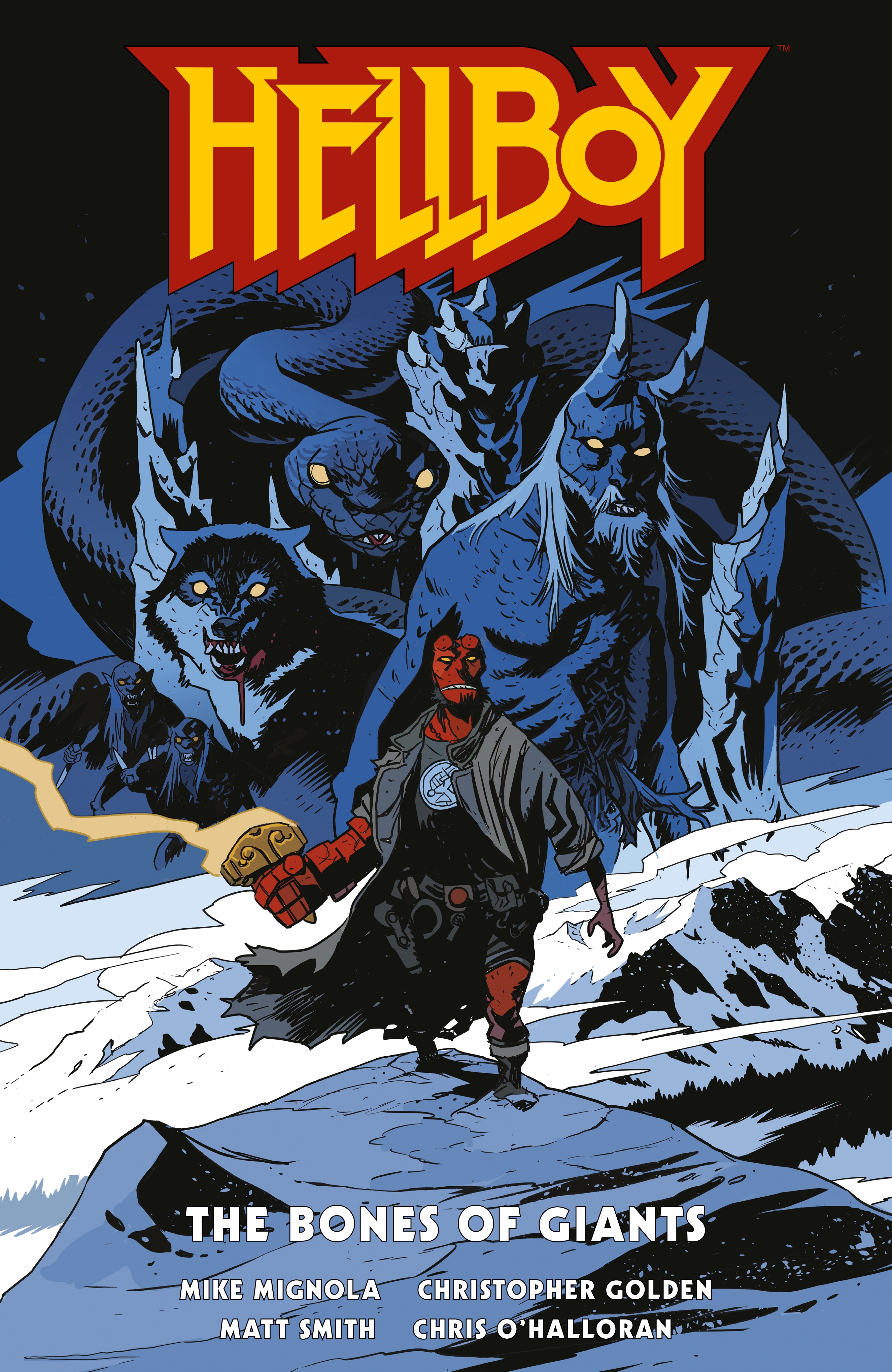 Hellboy book cover