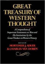 Great Treasury of Western Thought book cover