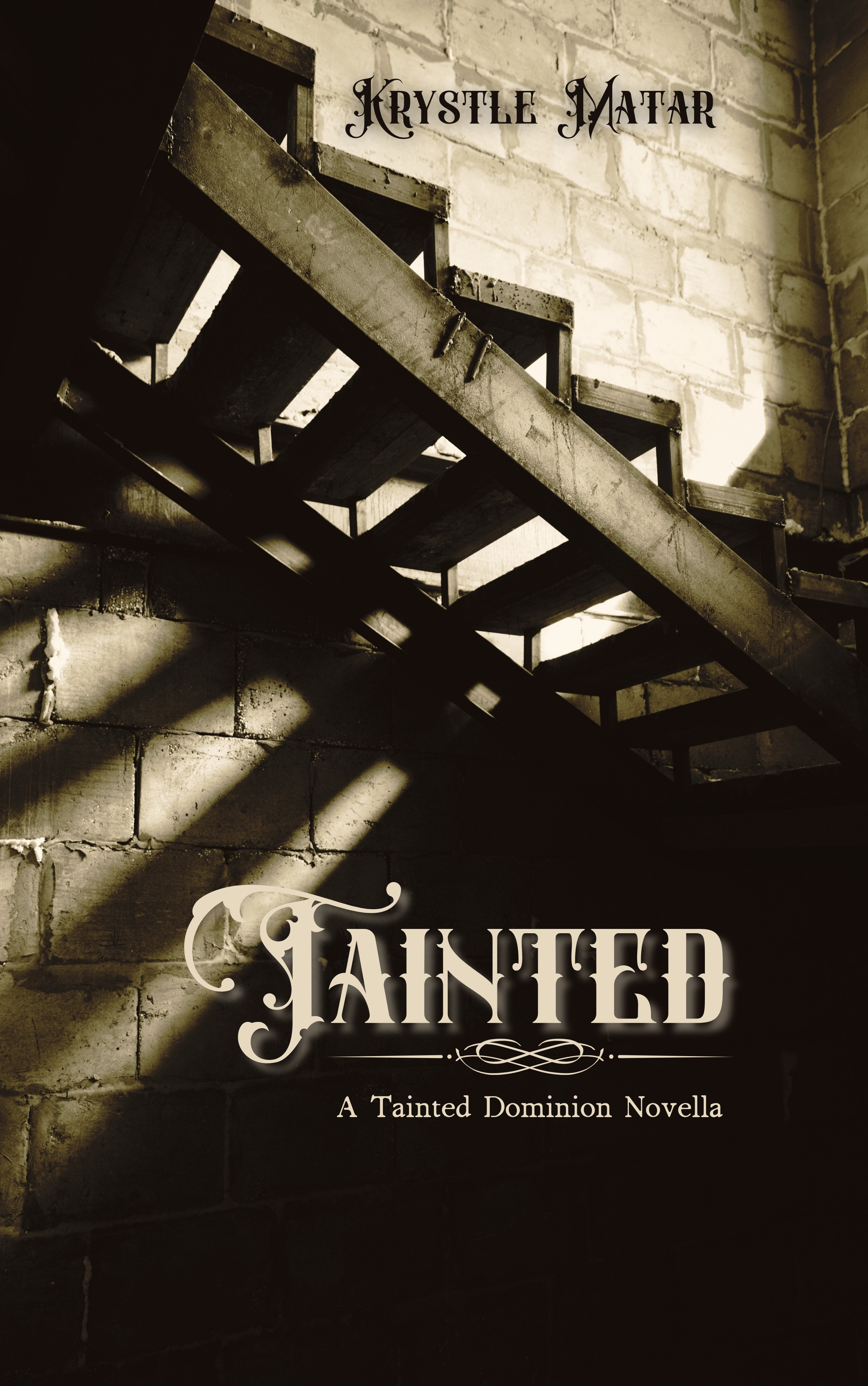 Tainted book cover
