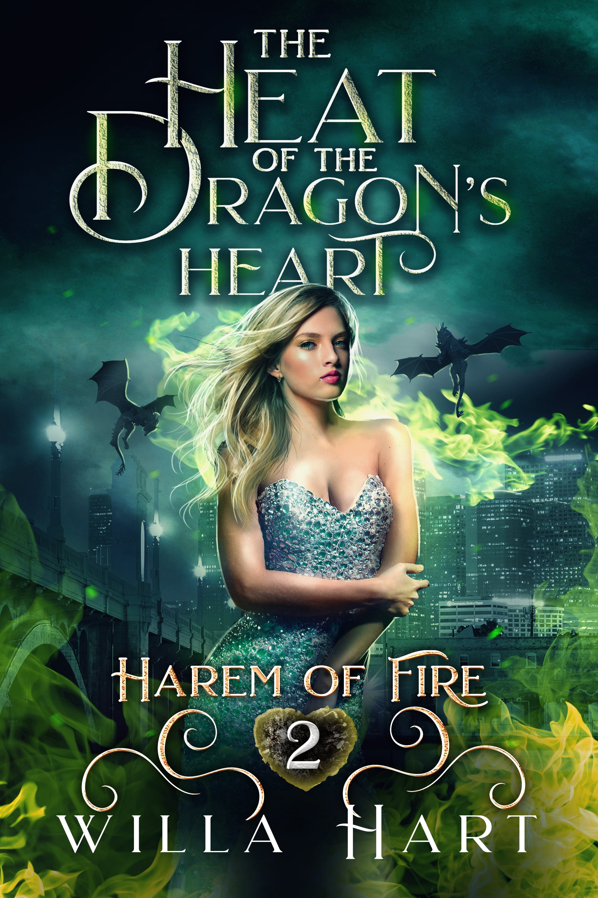 The Heat of the Dragon's Heart book cover
