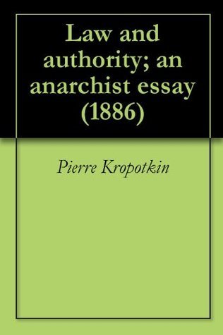Law and authority; an anarchist essay book cover