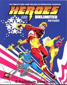 Heroes Unlimited book cover