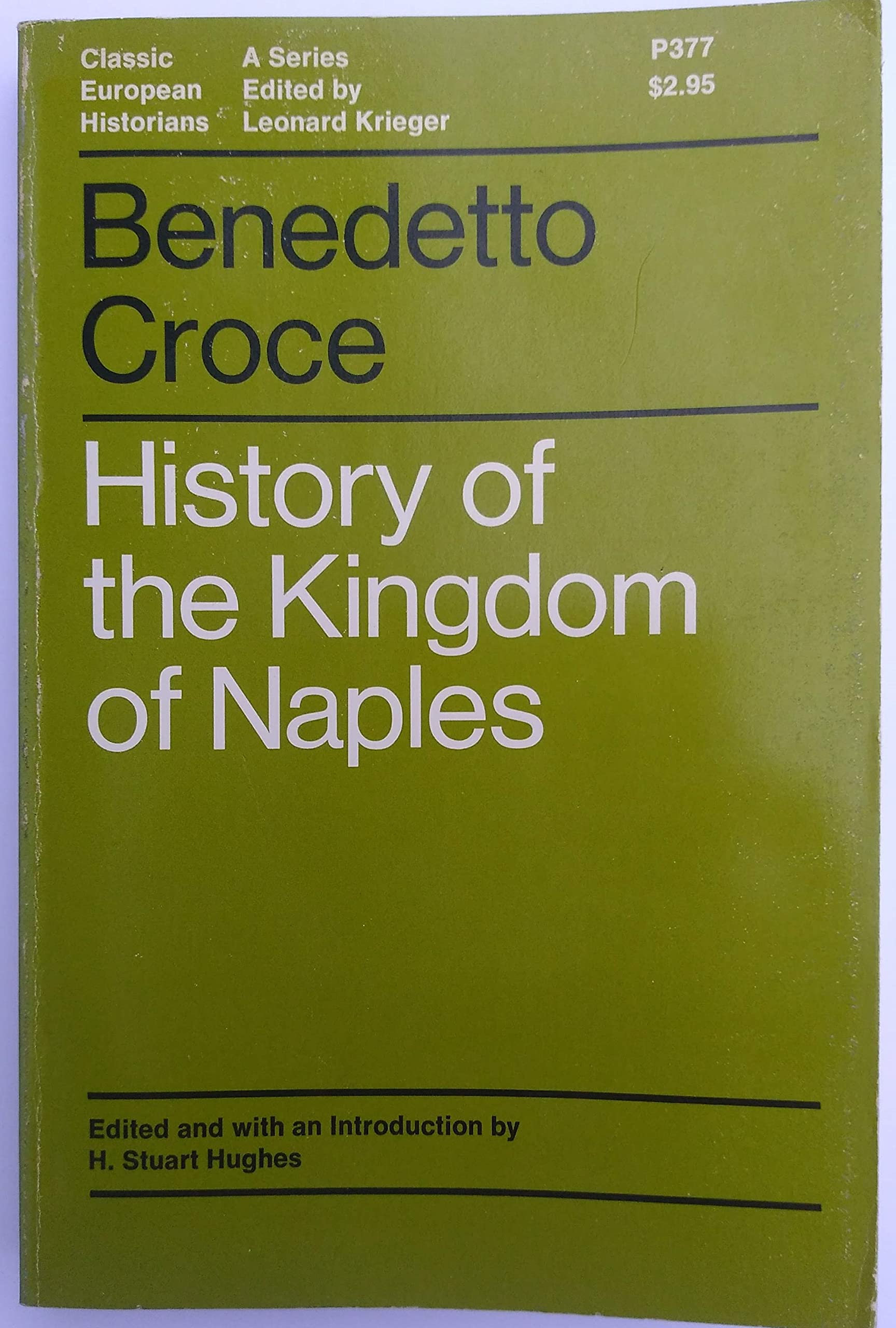 History of the Kingdom of Naples book cover