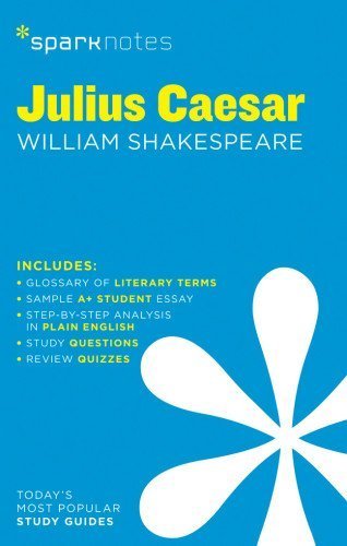 Julius Caesar SparkNotes Literature Guide (SparkNotes Literature Guide Series) by SparkNotes William Shakespeare book cover