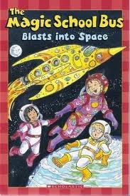 The Magic School Bus Blasts Into Space book cover