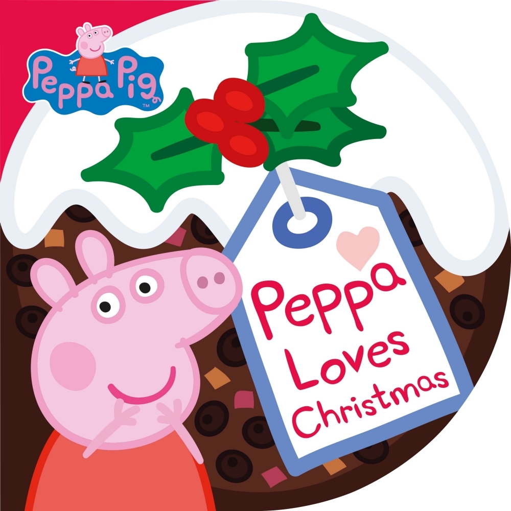Peppa Loves Christmas book cover