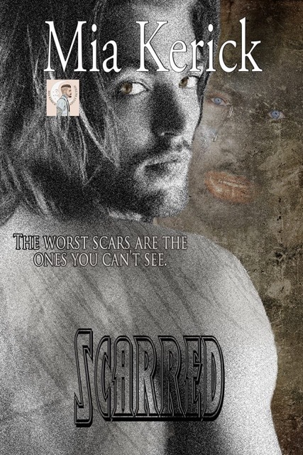 Scarred book cover