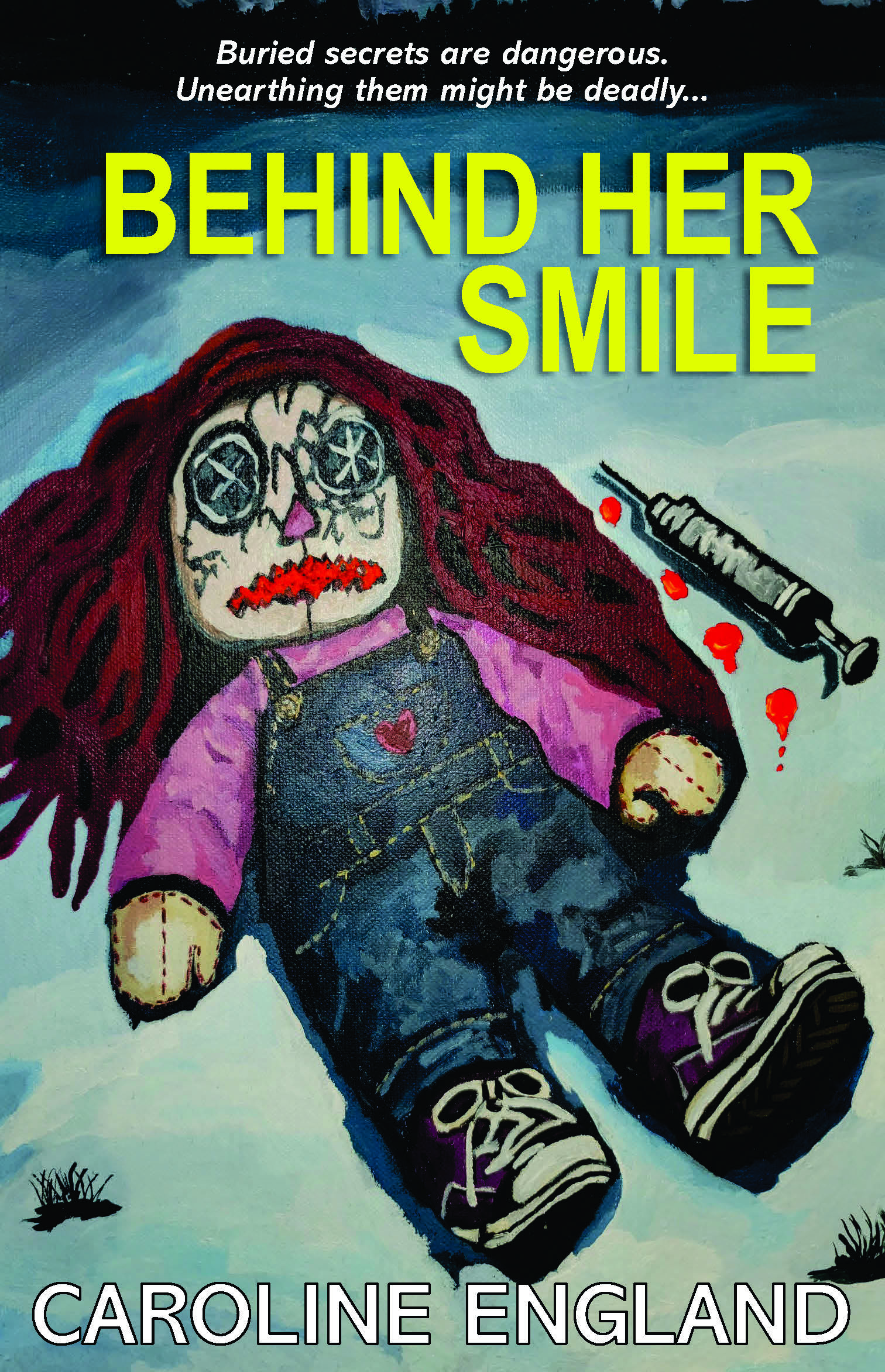 BEHIND HER SMILE book cover