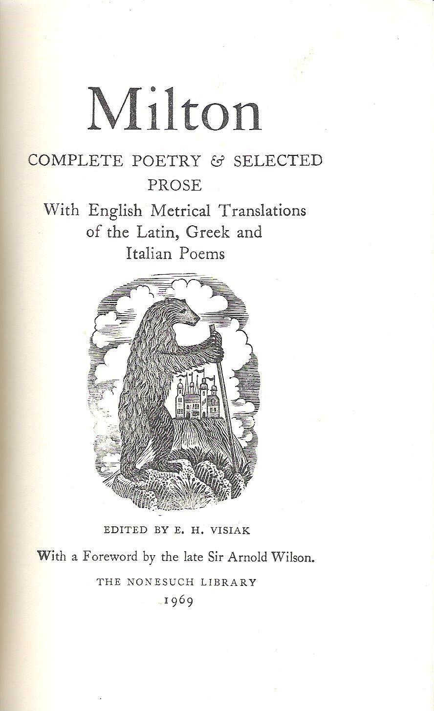 Milton book cover