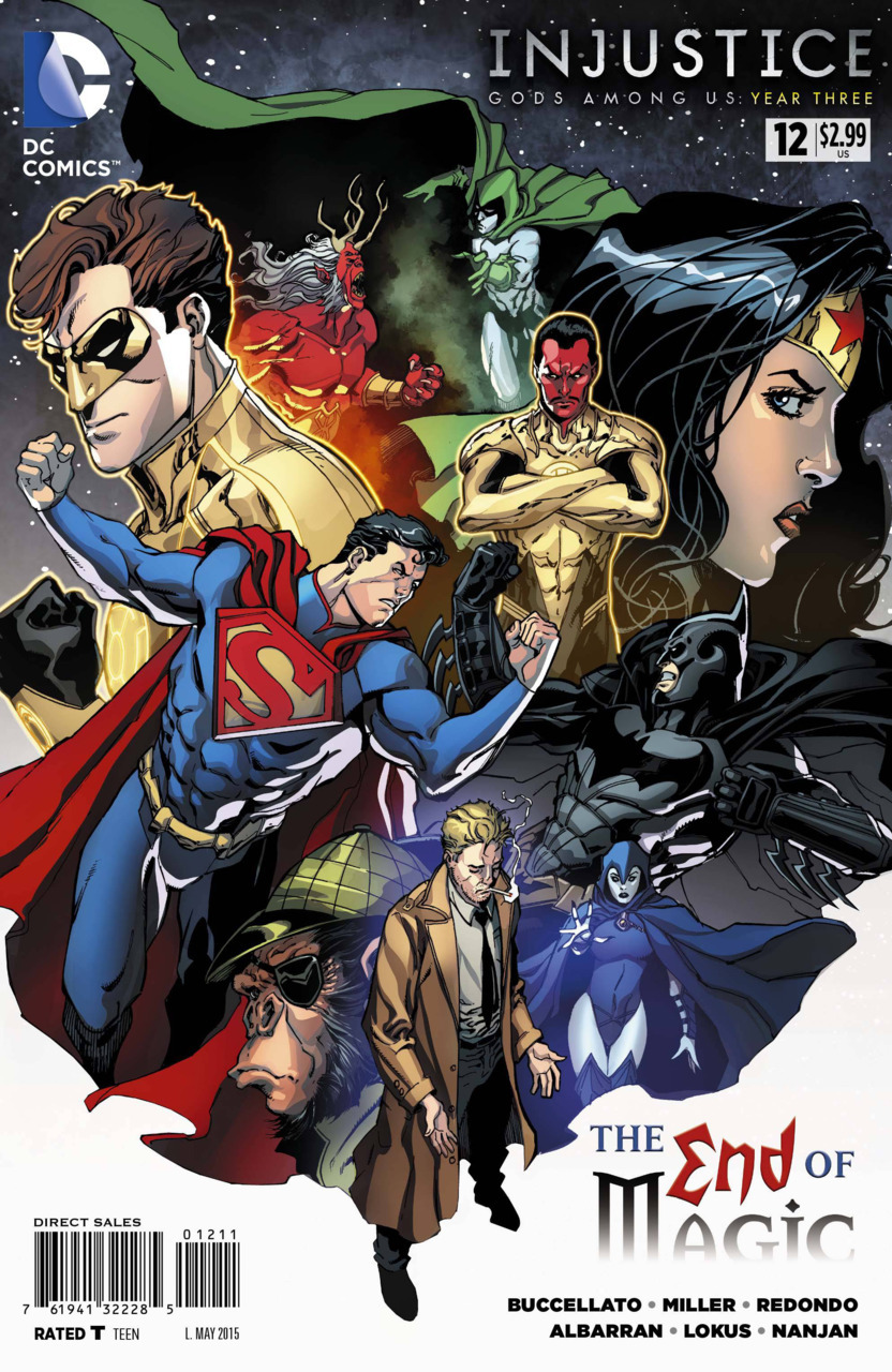 Injustice: Gods Among Us: Year Three book cover 1