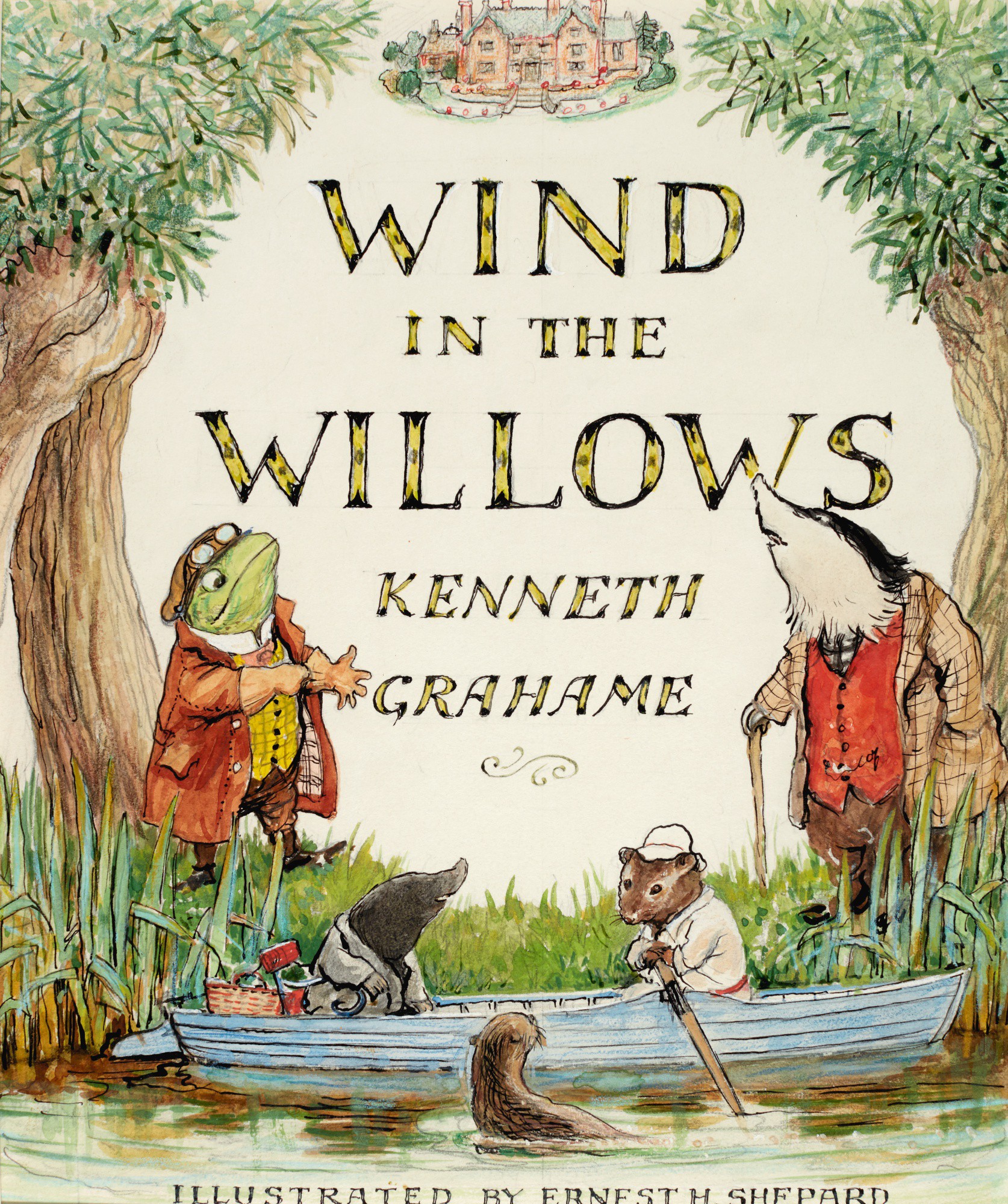 The Wind in the Willows book cover