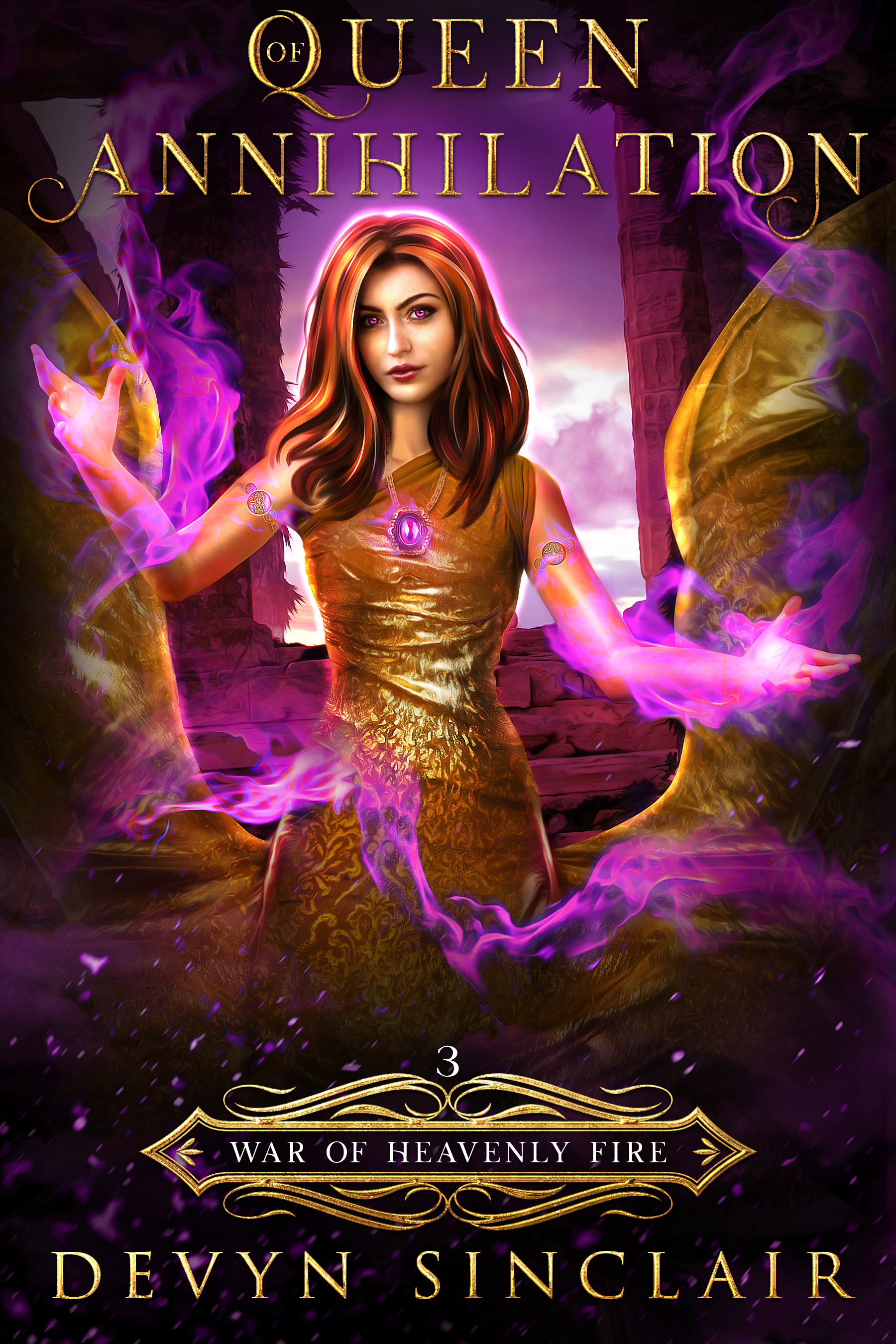 War of Heavenly Fire book cover 3