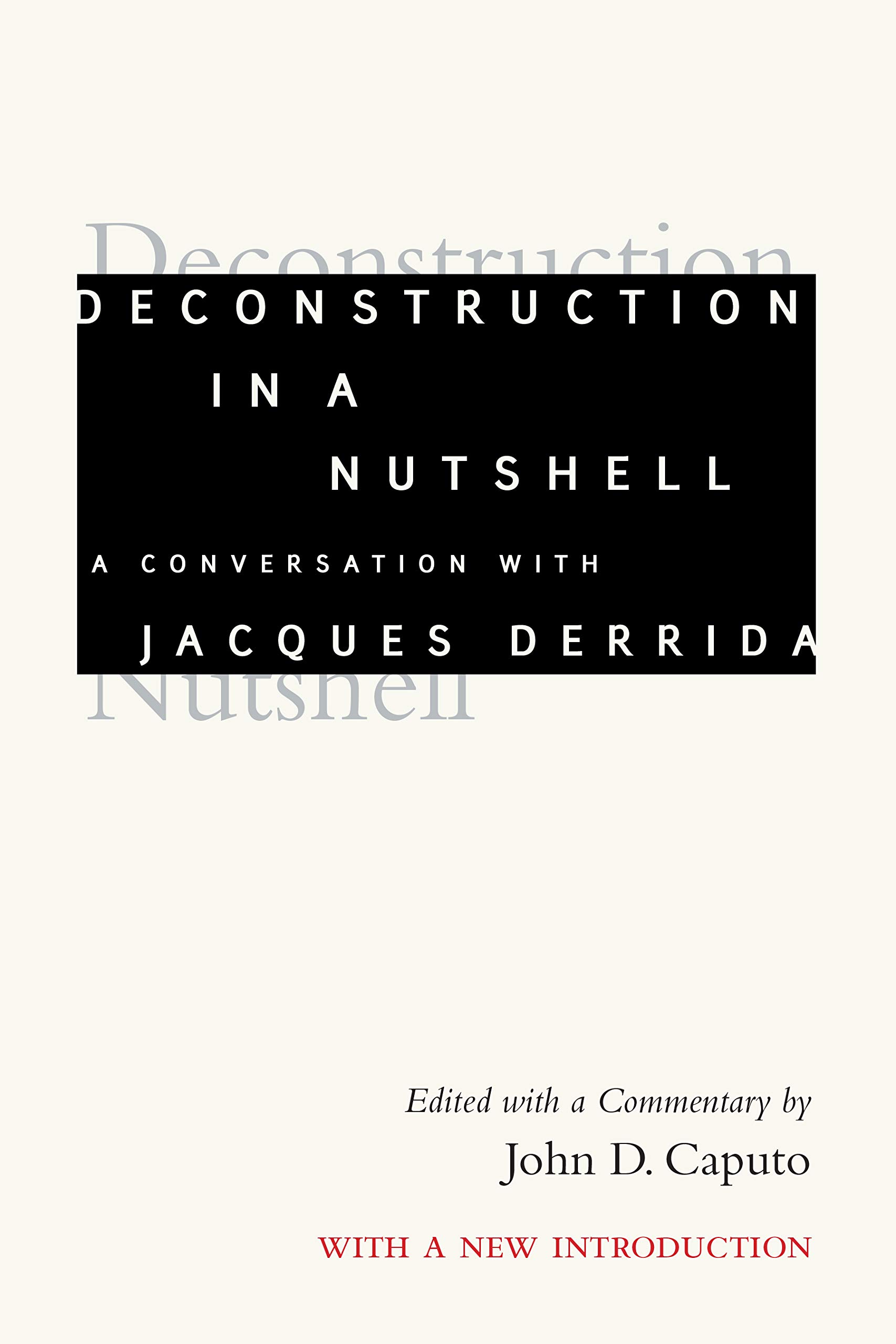Deconstruction in a Nutshell book cover