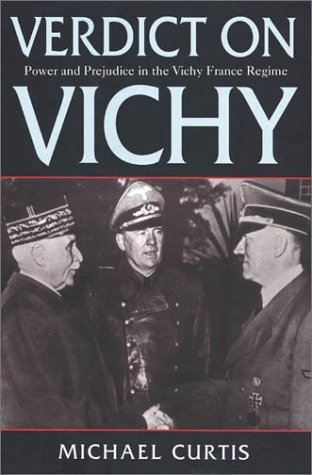Verdict On Vichy book cover