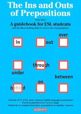 Ins and Outs of prepositions, The book cover