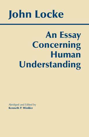 An Essay Concerning Human Understanding book cover