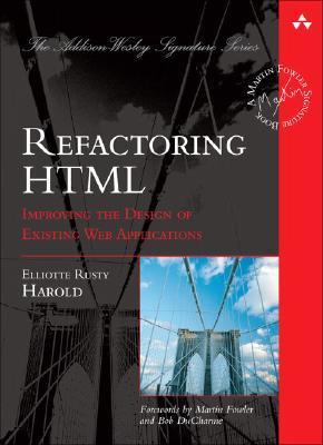 Refactoring HTML book cover