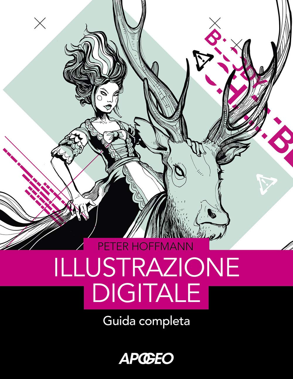 Illustrazione digitale book cover