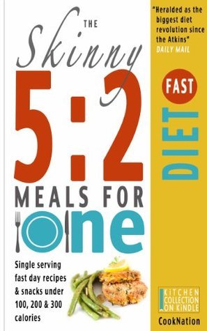 The Skinny 5:2 Fast Diet Meals For One book cover
