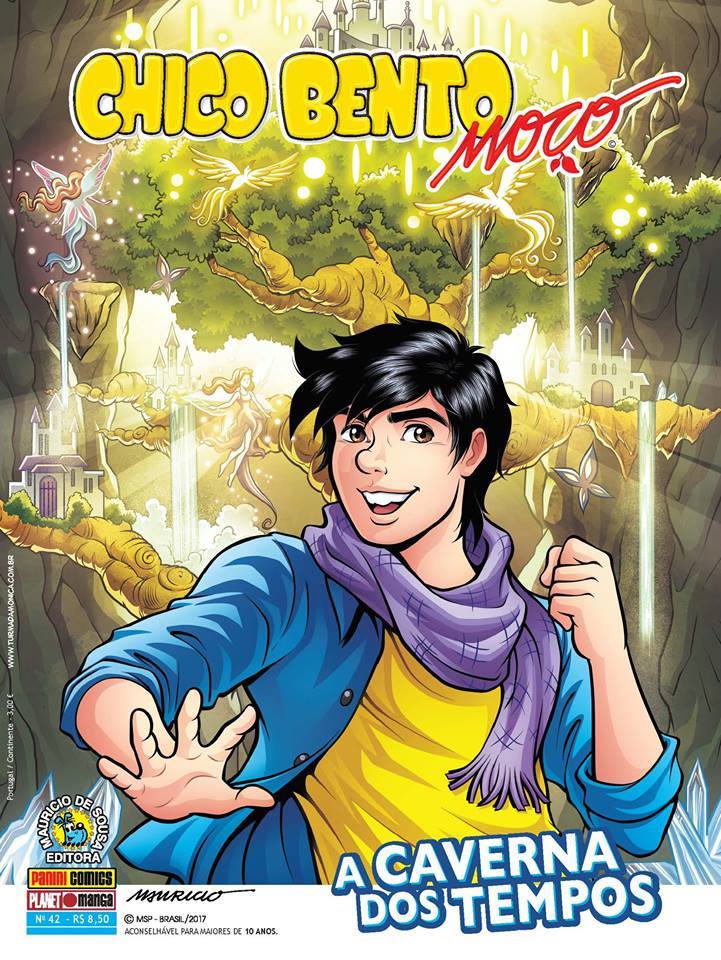 Chico Bento Moço #42 A Caverna dos Tempos book cover