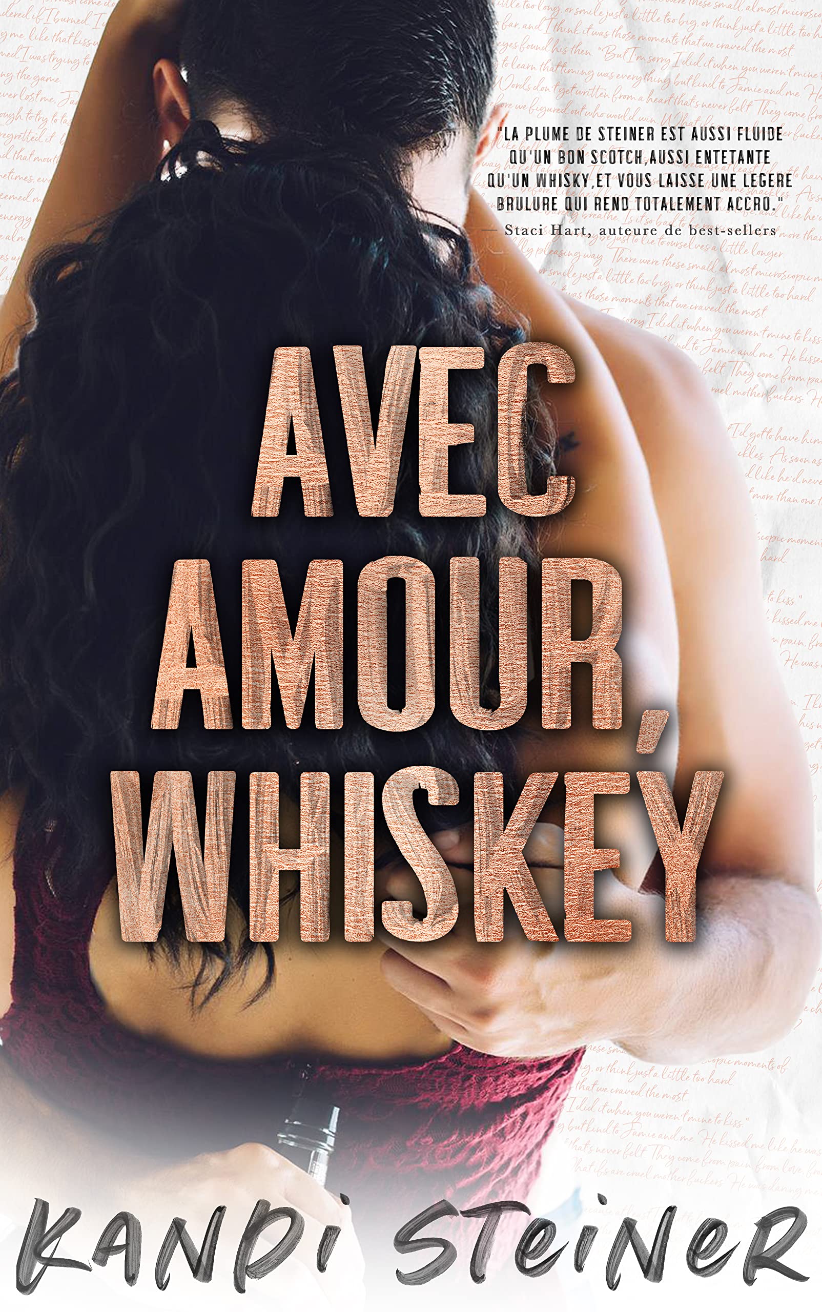 Avec amour, Whiskey book cover
