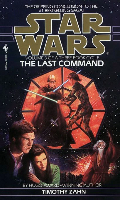 Star Wars: The Thrawn Trilogy book cover 3