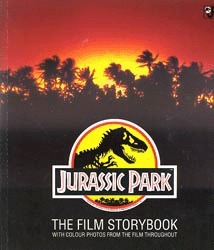 Jurassic Park book cover