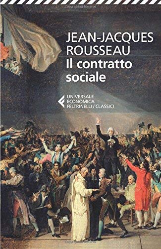 Il contratto sociale by Jean-Jacques Rousseau book cover
