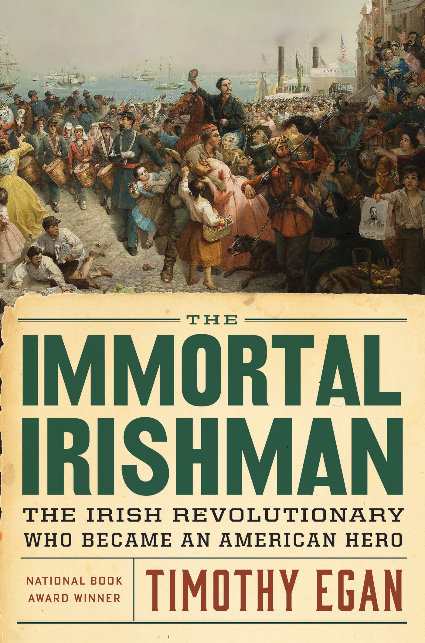 The Immortal Irishman book cover