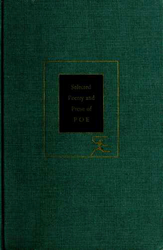 The Selected Poetry and Prose of Edgar Allan Poe book cover