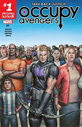 Occupy Avengers book cover 1