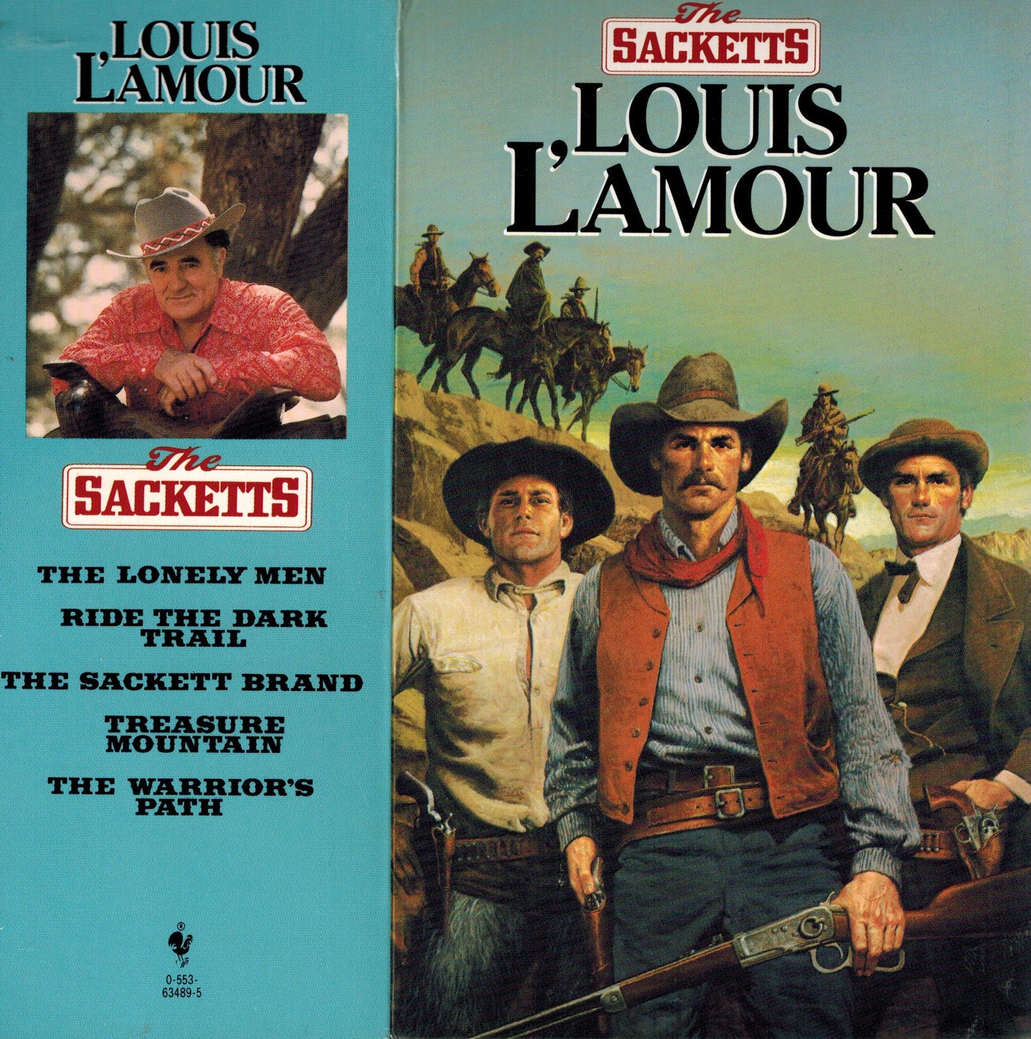 The Sacketts Box 5 vols book cover