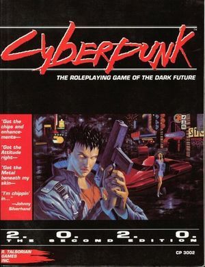 Cyberpunk 2020 book cover