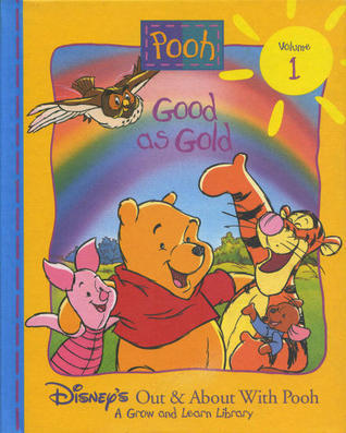 Disney's Out & About with Pooh: A Grow and Learn Library book cover 1